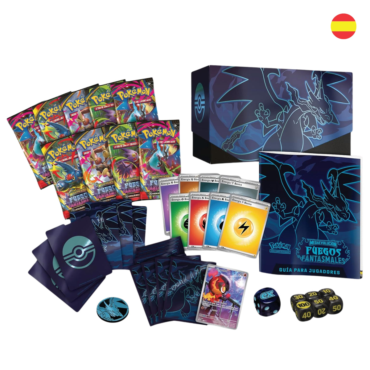 ETB Mega evolución (Fuegos Fantasmales)