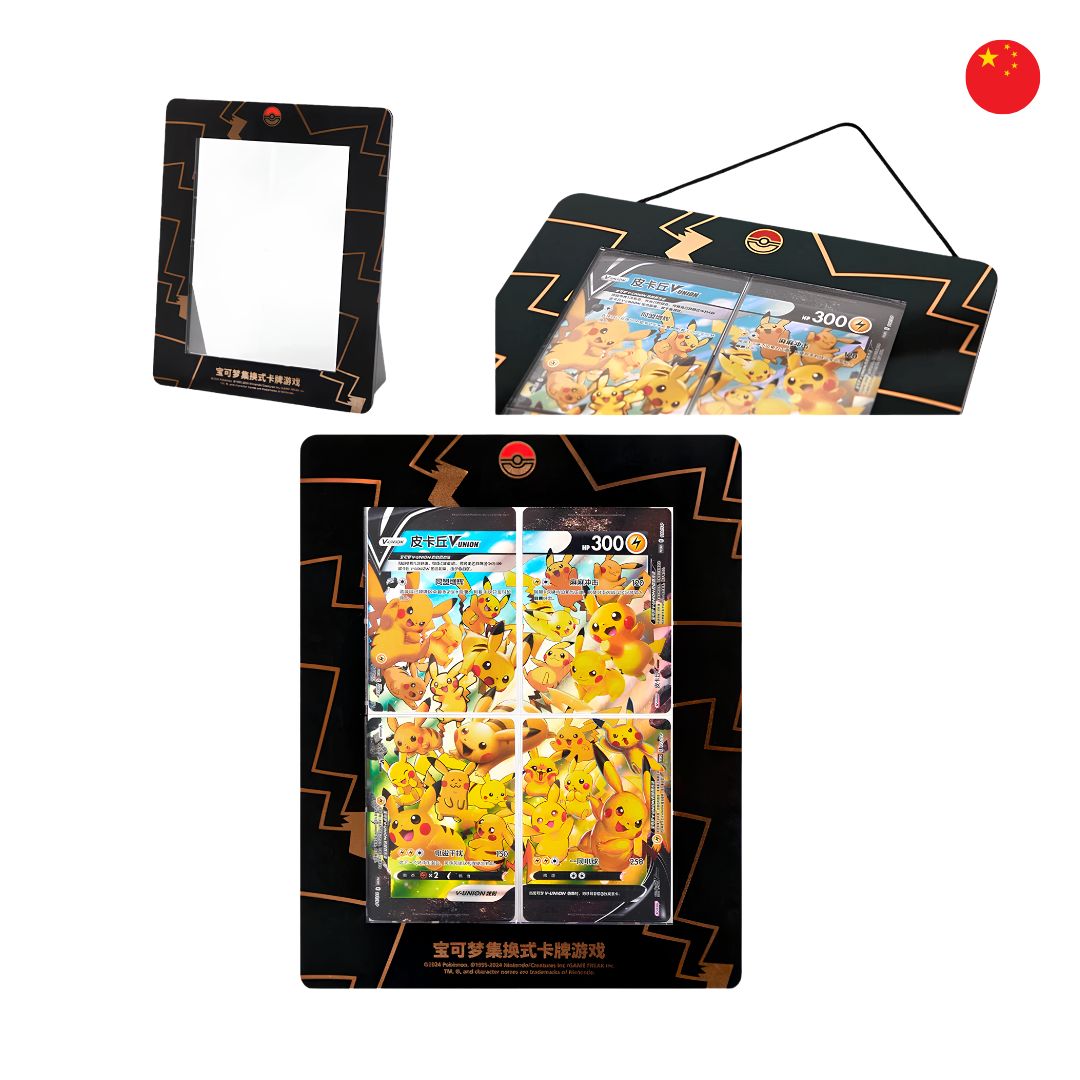 Pokémon TCG: Pikachu V-UNION Frame Box – 100% Oficial