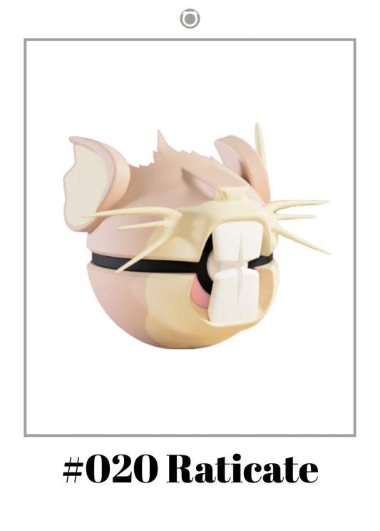Raticate Ball #020