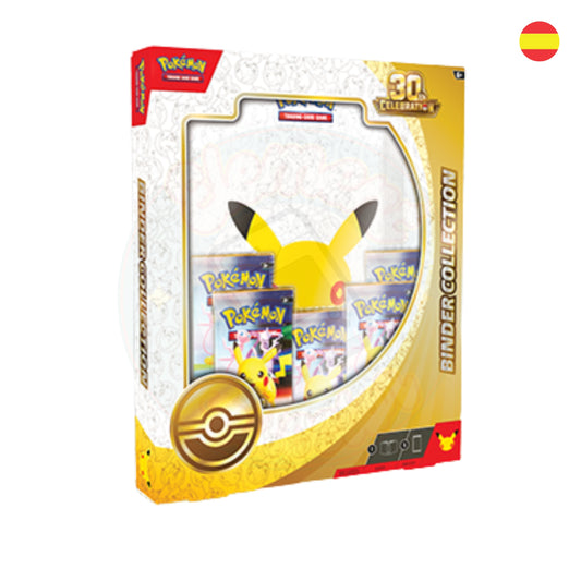 Pokémon TCG: 30th Anniversary Binder Collection – 100% Oficial - ESPAÑOL
