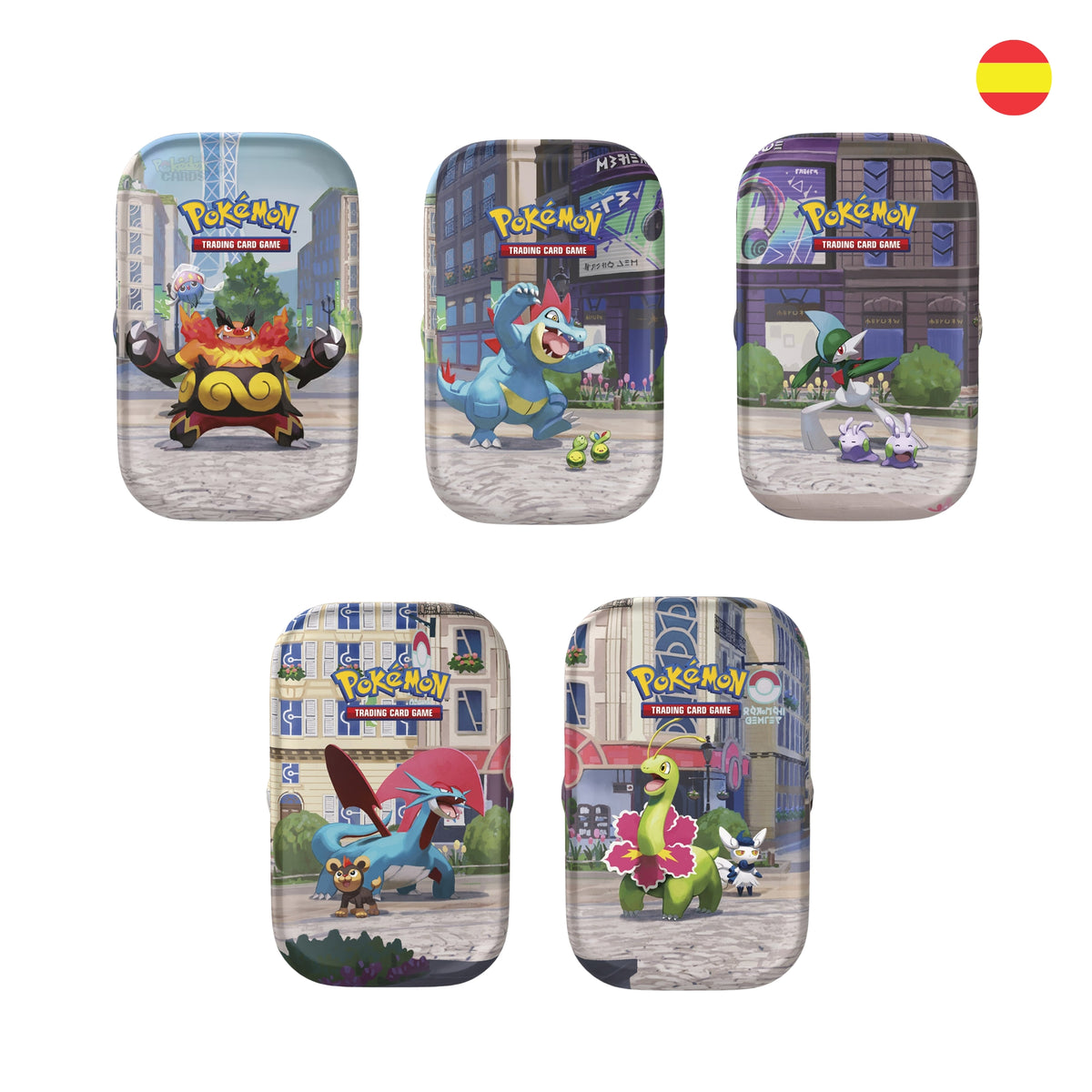 Mini Lata Summer Ciudad Luminalia - Pokémon TCG (Español)